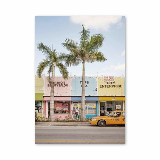 Póster Colores Miami