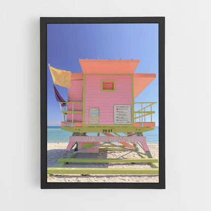 Póster Cabina Miami