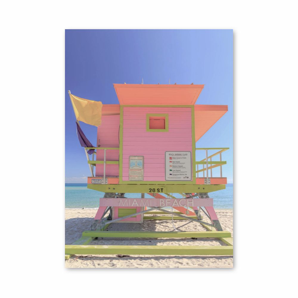 Póster Cabina Miami