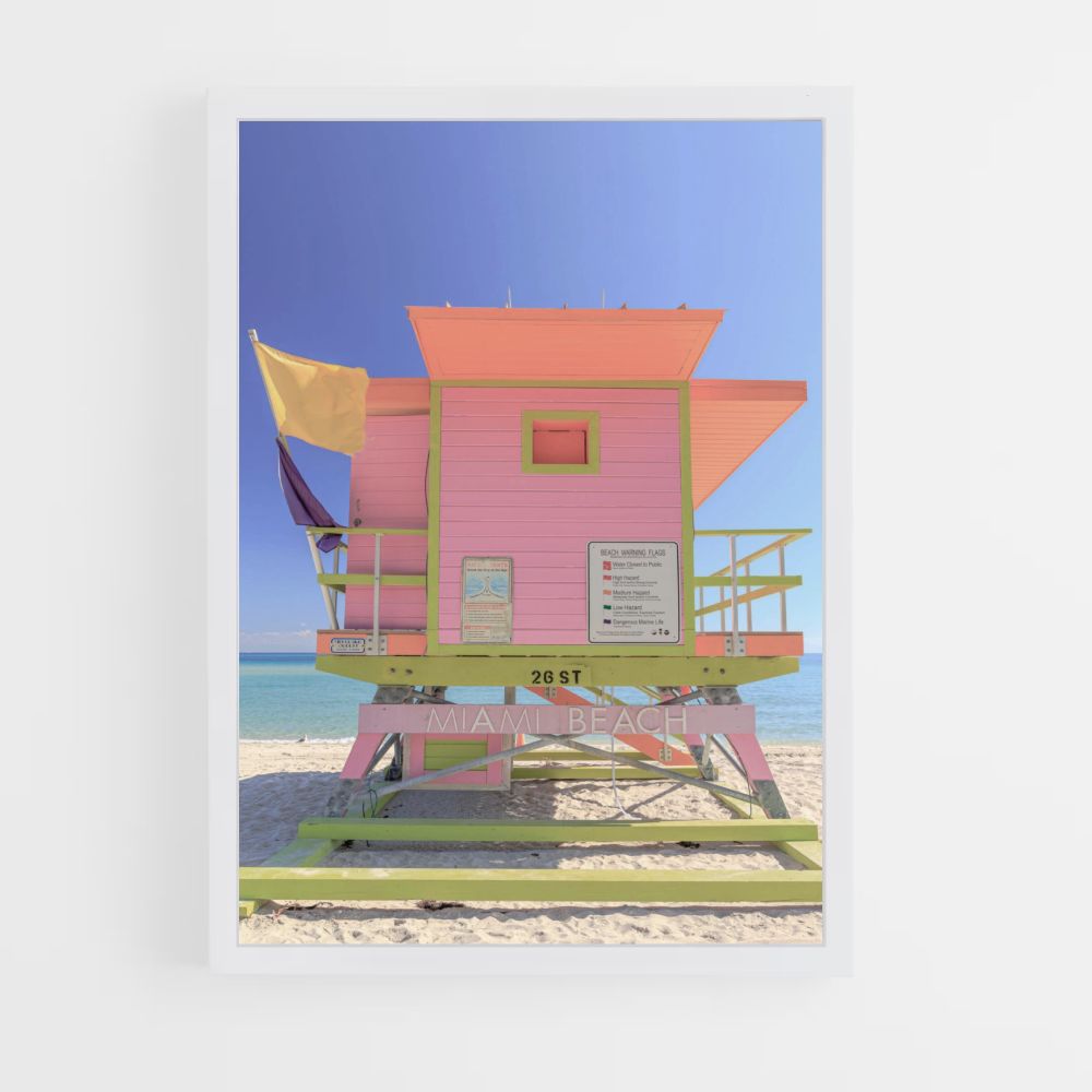 Póster Cabina Miami