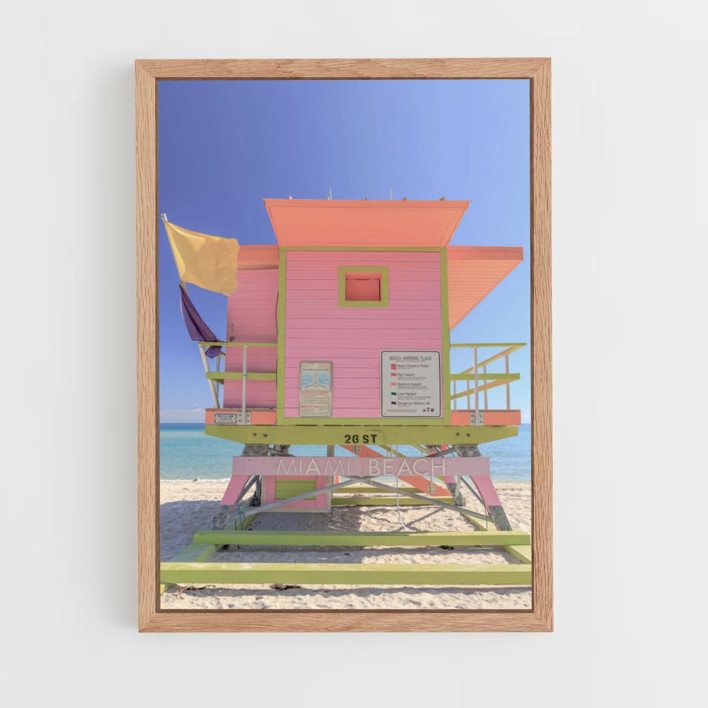 Póster Cabina Miami