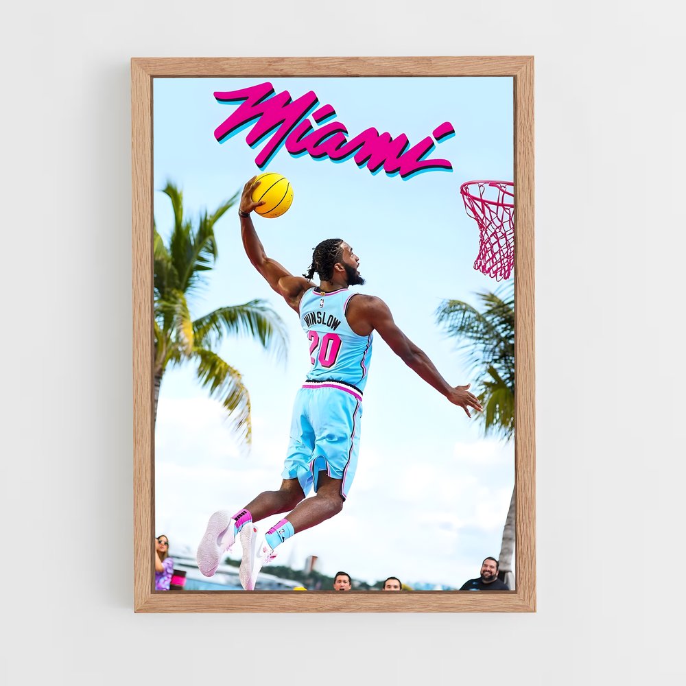 miami-heat-16 cadre Bois clair