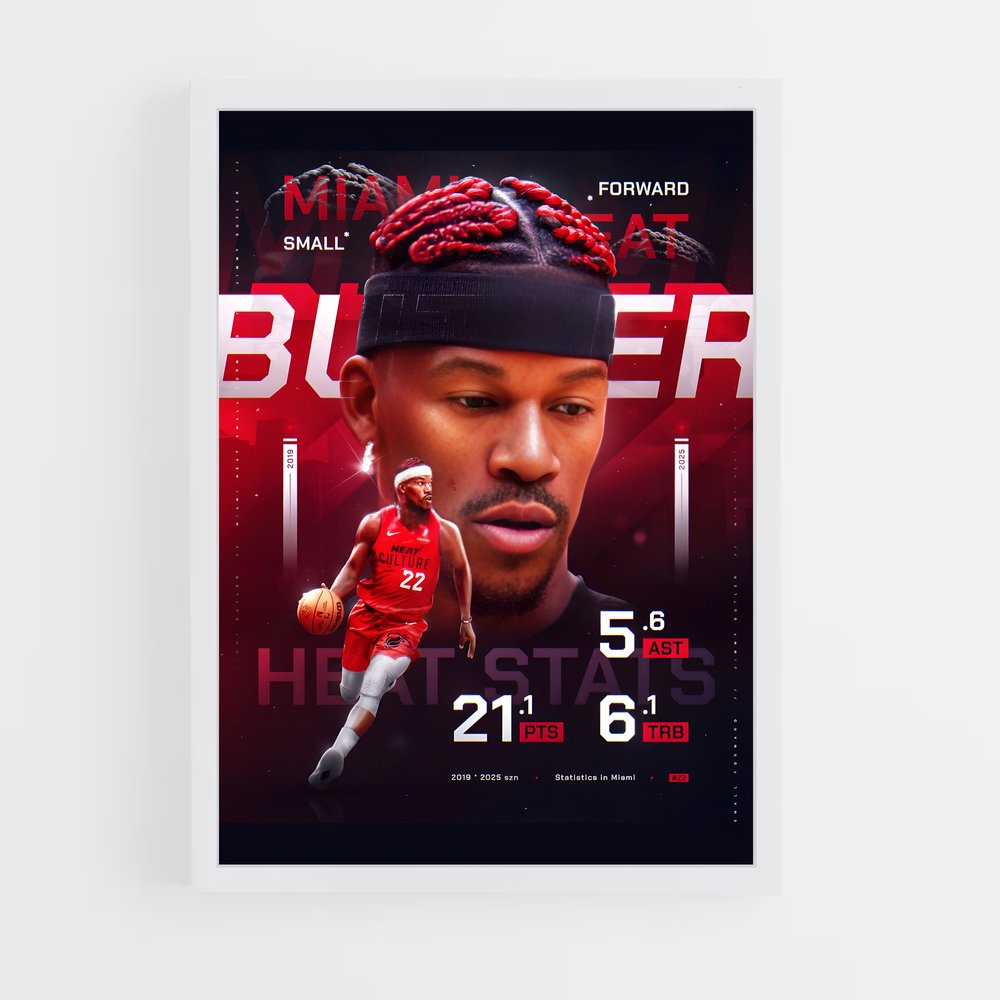 miami-heat-17 cadre Blanc