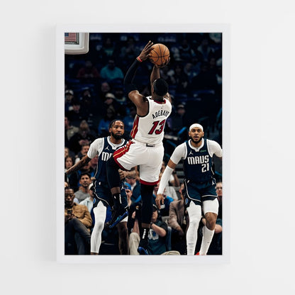 miami-heat-18 cadre Blanc