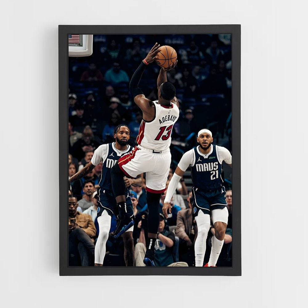 miami-heat-18 cadre Noir