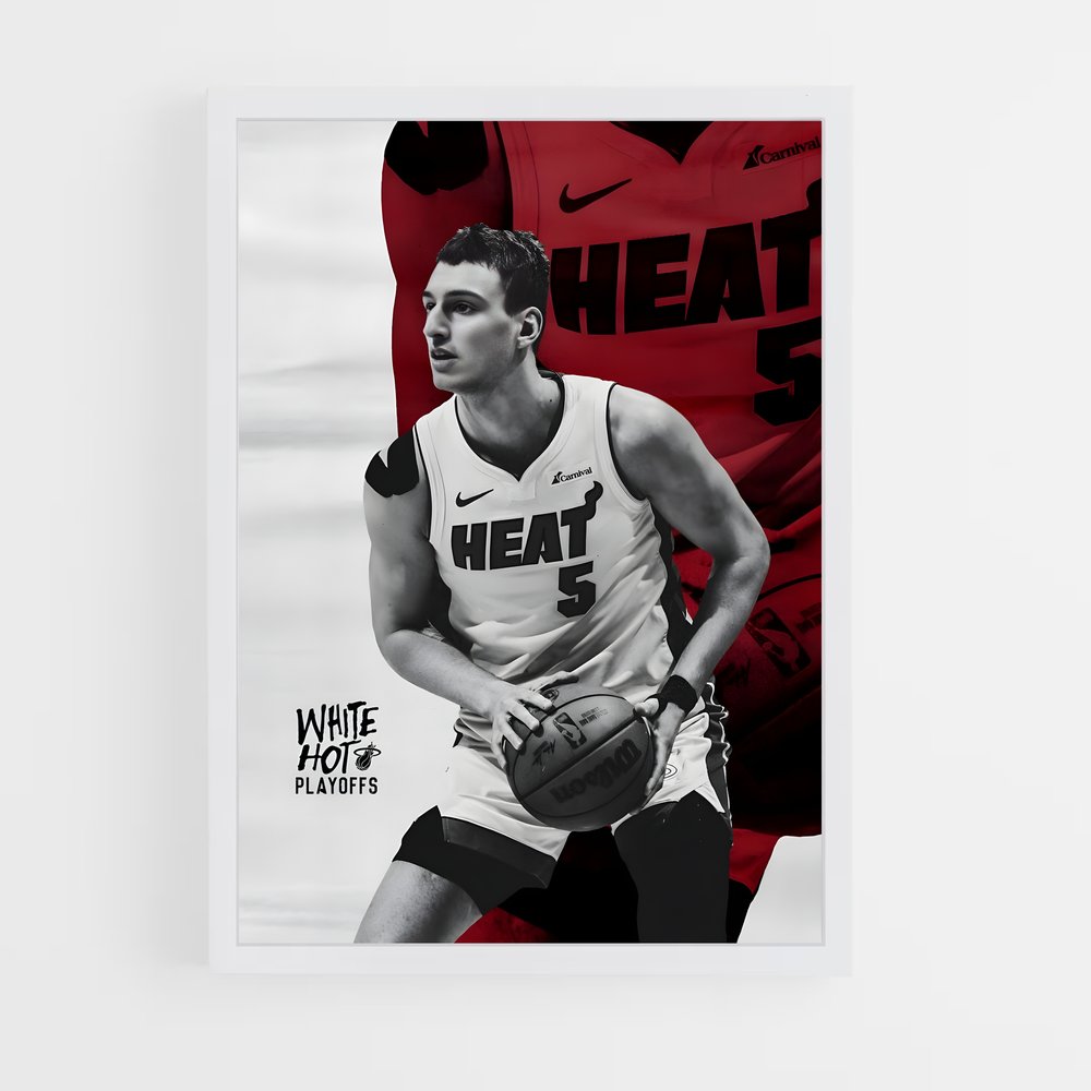 miami-heat-21 cadre Blanc