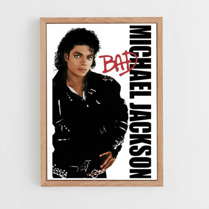 Póster Malo Michael Jackson