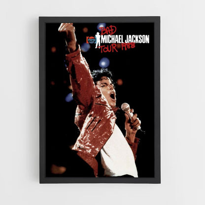 Póster Michael Jackson 1988