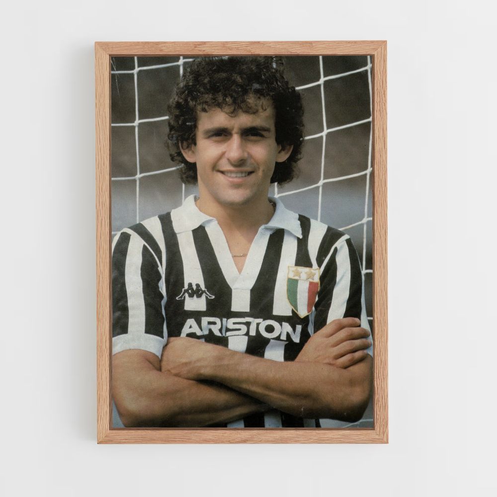 Cartel Michel Platini Jaula