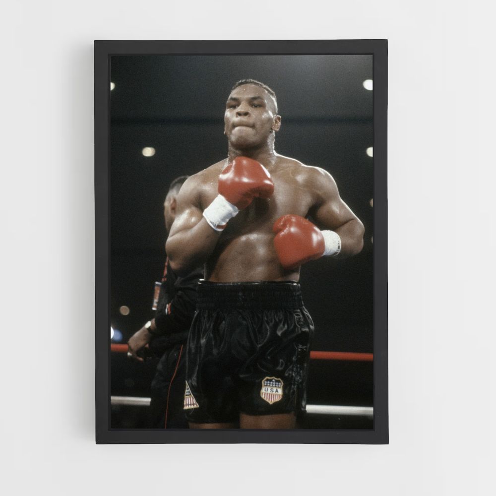 Póster Anillo de Mike Tyson