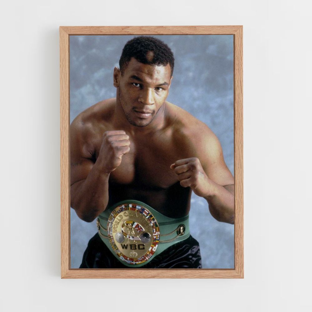 Póster Tyson WBC