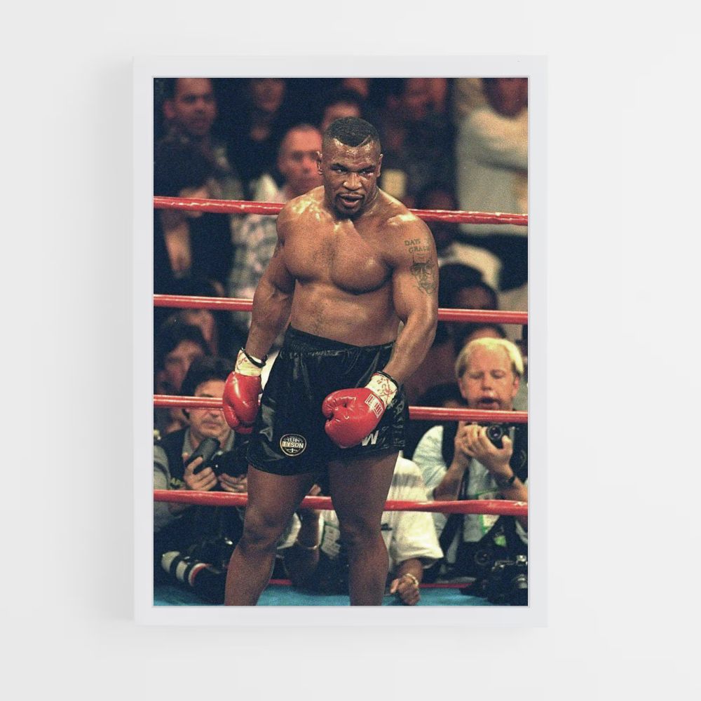 Cartel Boxeo Mike Tyson