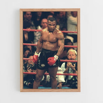 Cartel Boxeo Mike Tyson