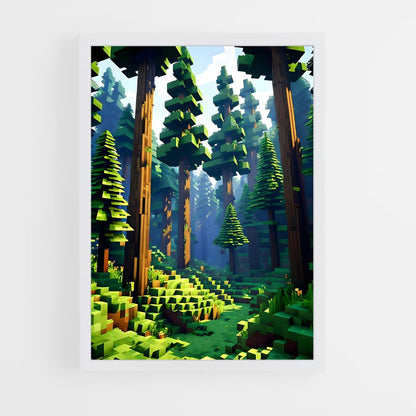 minecraft-16 cadre Blanc