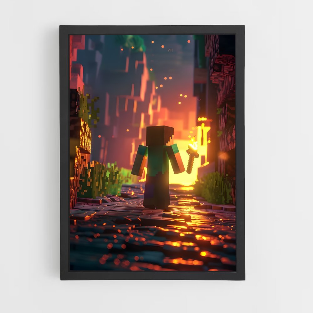 minecraft-17 cadre Noir