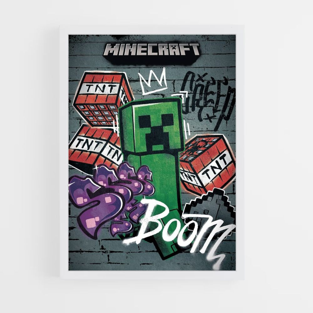 Póster Creeper TNT