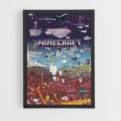 Póster Juego Minecraft