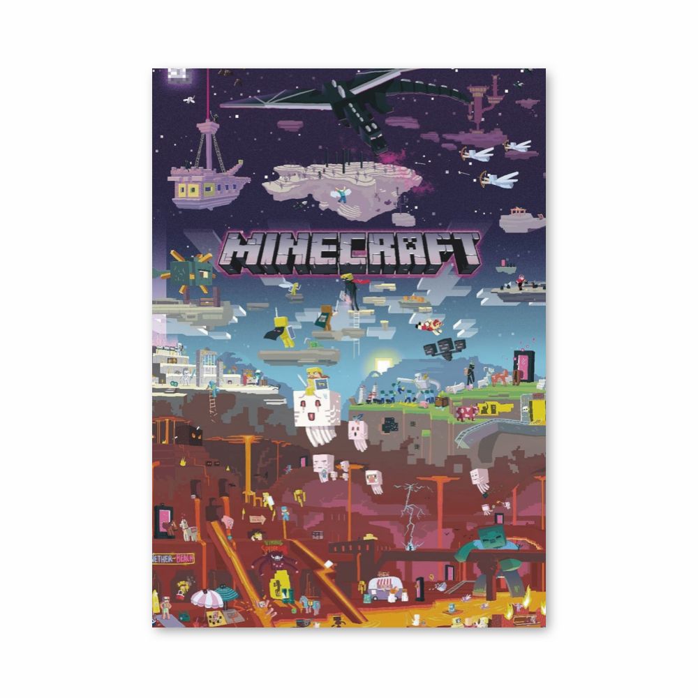 Póster Juego Minecraft