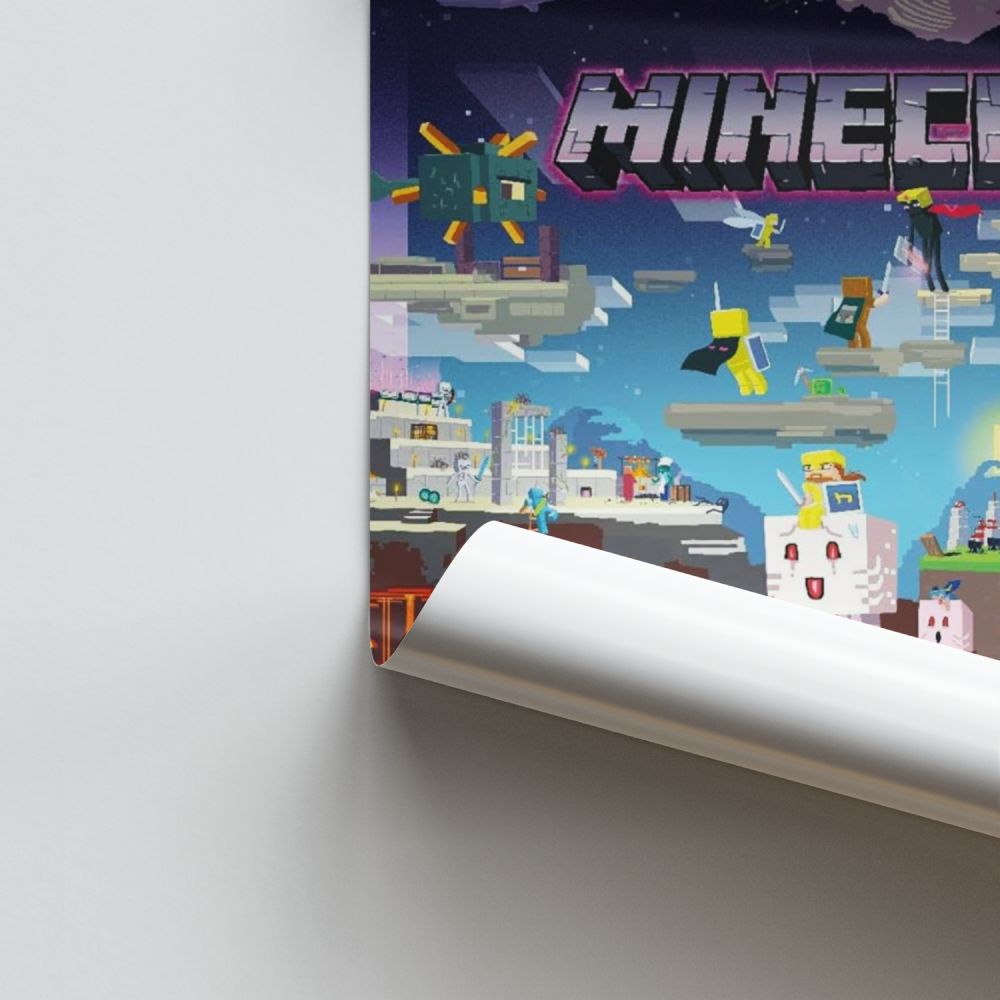 Póster Juego Minecraft