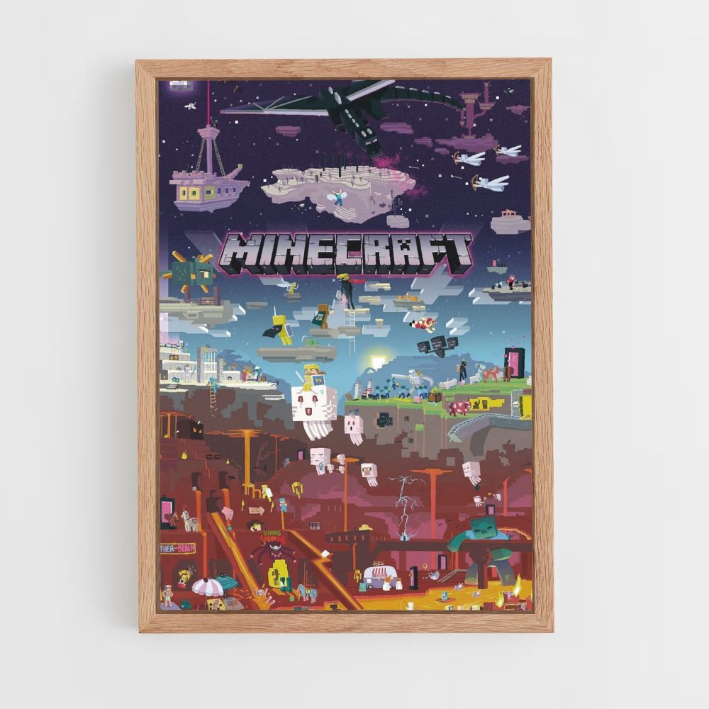 Póster Juego Minecraft