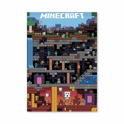 Póster Mundo Minecraft