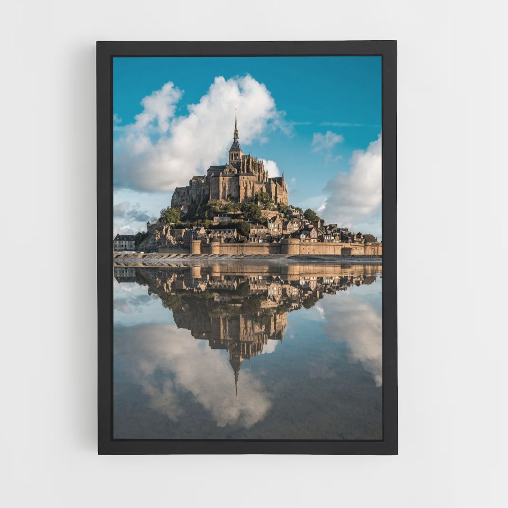 Isla del Mont Saint Michel Póster