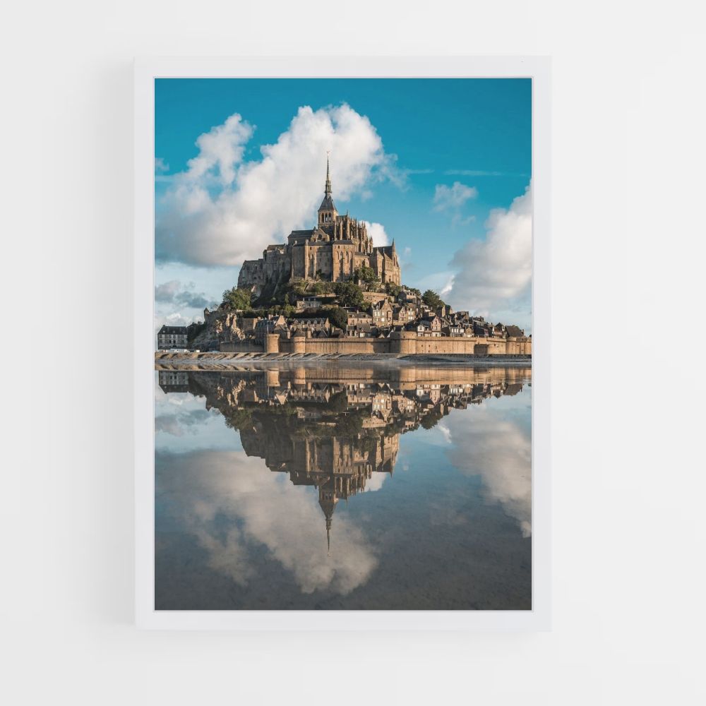 Isla del Mont Saint Michel Póster