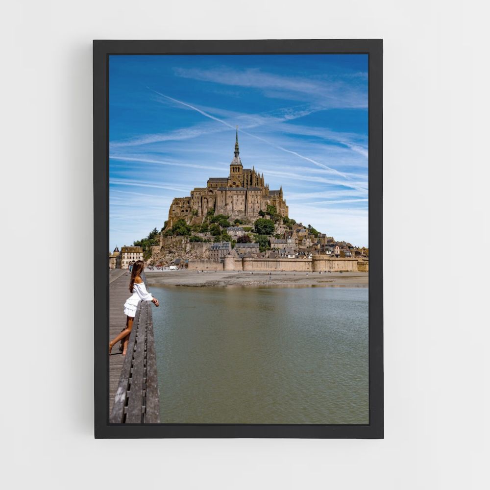 Cartel Visita Mont Saint Michel