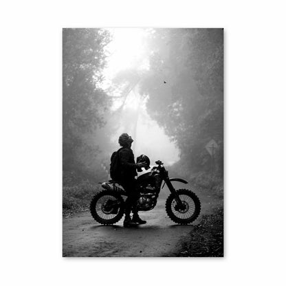 Póster Moto retro