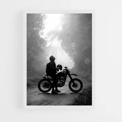 Póster Moto retro