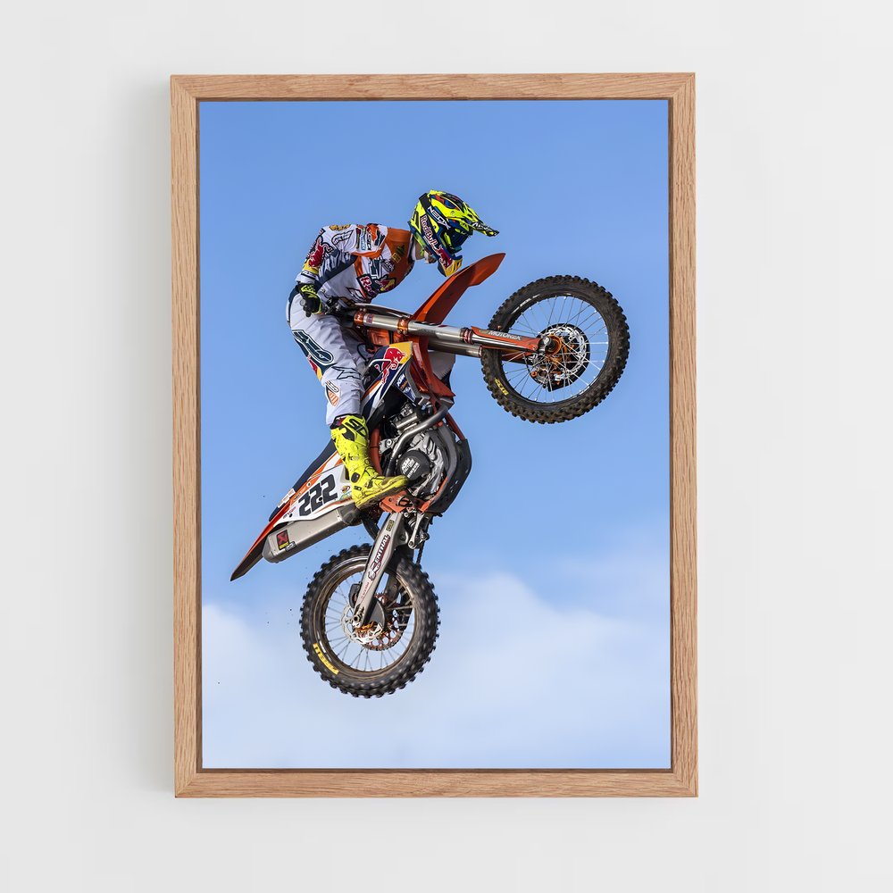 moto-cross-22 cadre Bois clair