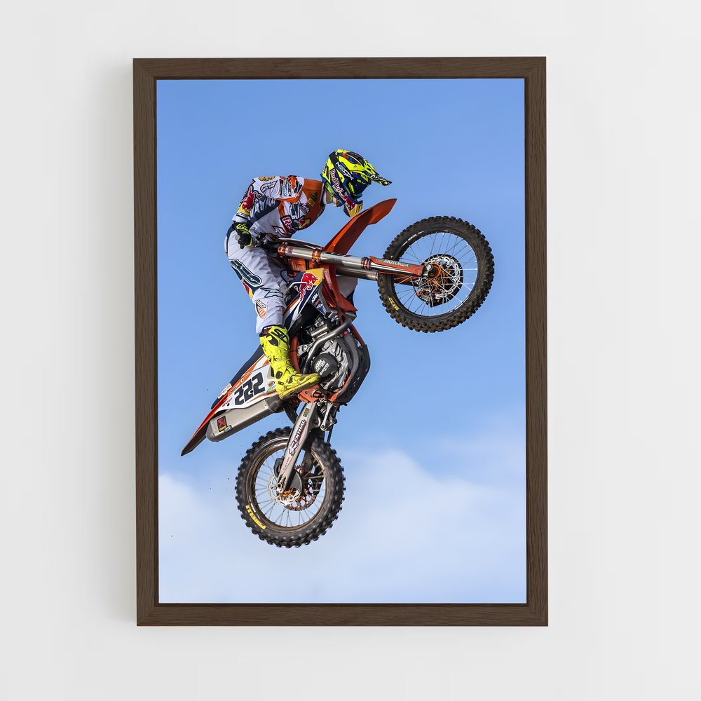 moto-cross-22 cadre Bois foncé