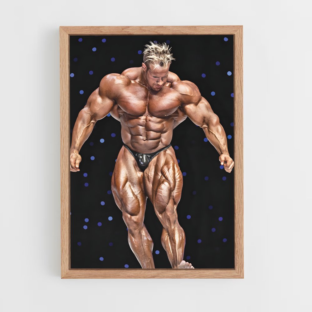 mr-olympia-1 cadre Bois clair