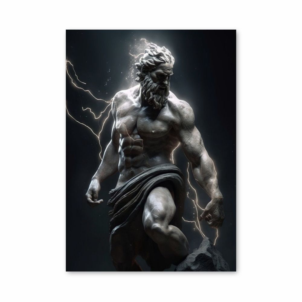 Póster Señor Olimpia Zeus