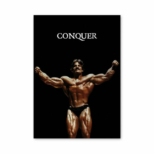 Póster Mr Olympia conquista