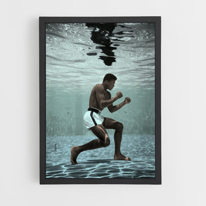 Póster Piscina de Muhammad Ali