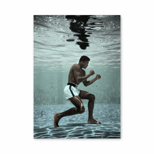 Póster Piscina de Muhammad Ali