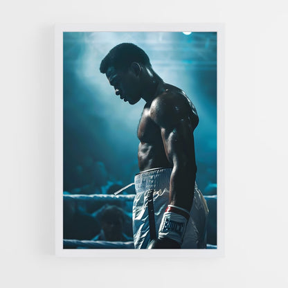 muhammad-ali-7 cadre Blanc