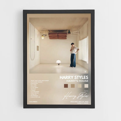 Póster Harry Styles La casa de Harry