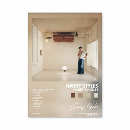 Póster Harry Styles La casa de Harry