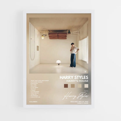 Póster Harry Styles La casa de Harry