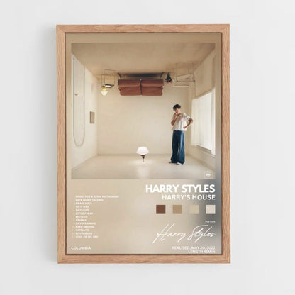 Póster Harry Styles La casa de Harry