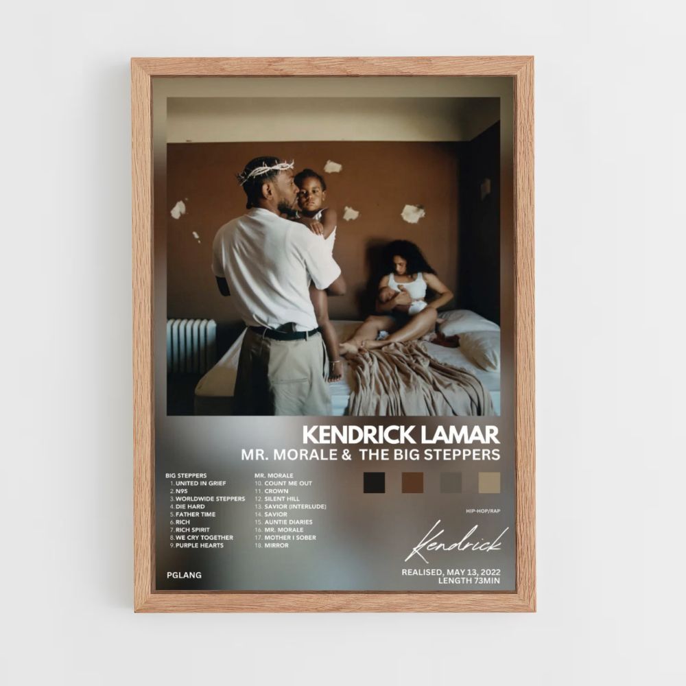 Póster Kendrick Lamar