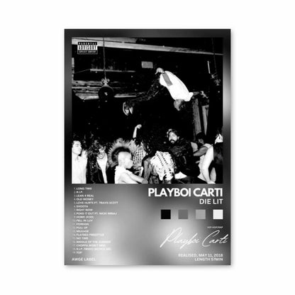 Póster Playboi Carti Die Lit