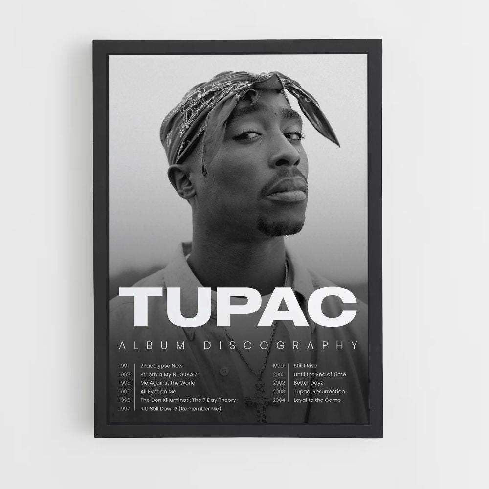 Póster Álbum de Tupac