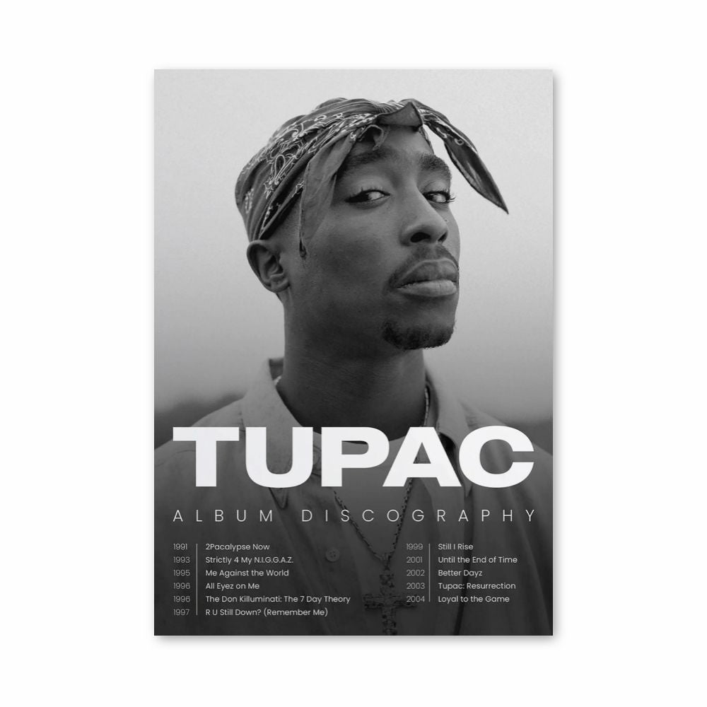 Póster Álbum de Tupac