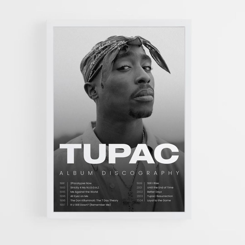 Póster Álbum de Tupac