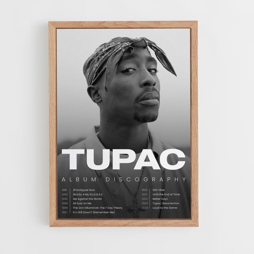 Póster Álbum de Tupac