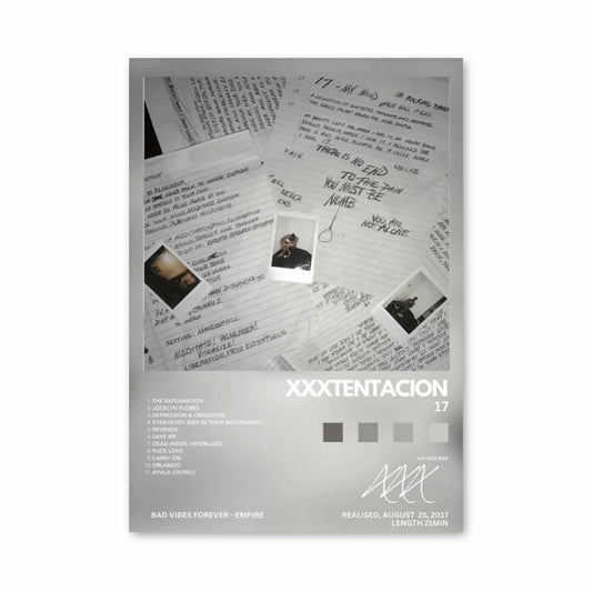 Póster XXXTentacion 17