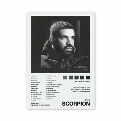 Póster Drake Escorpión